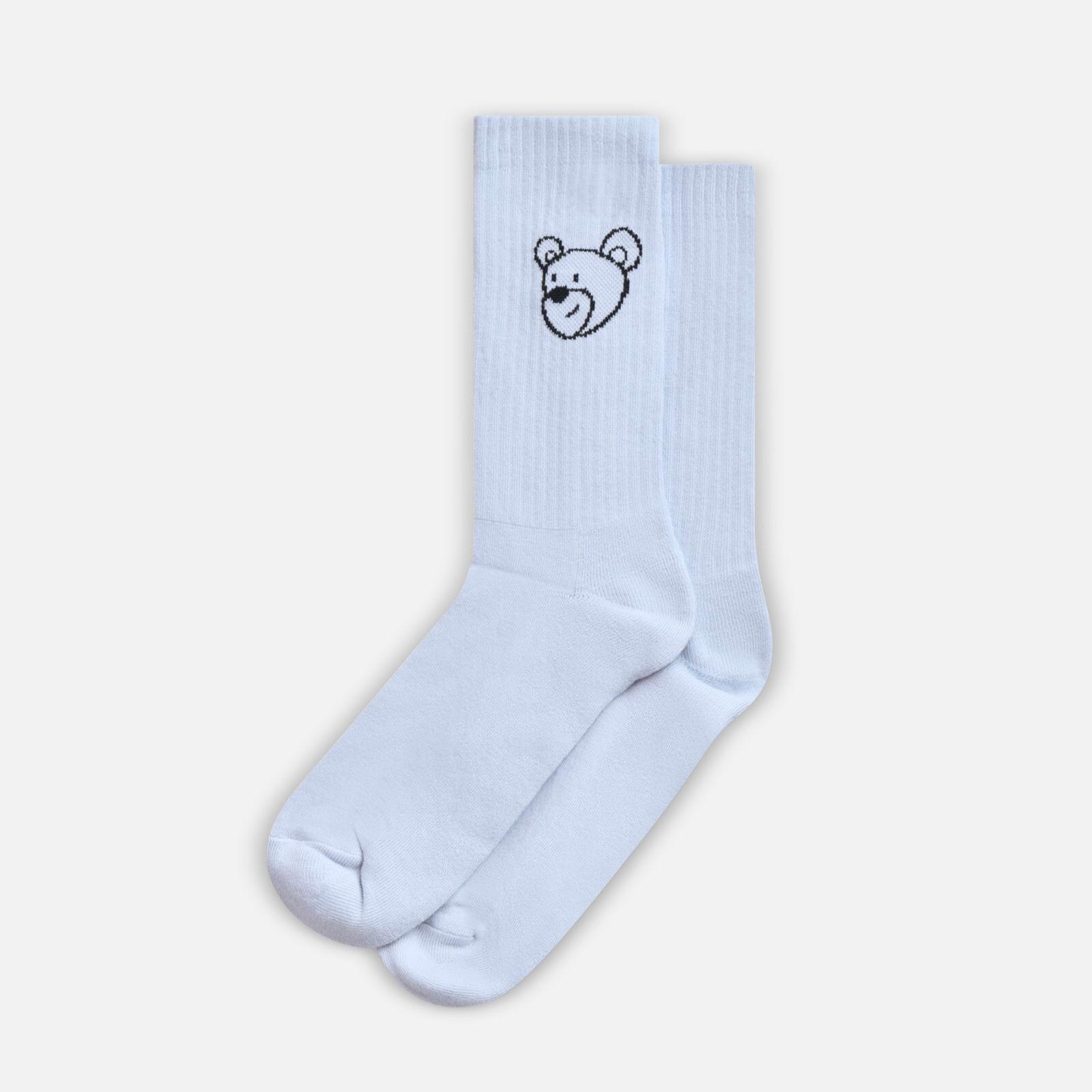 Blue Mascot Outline Socks