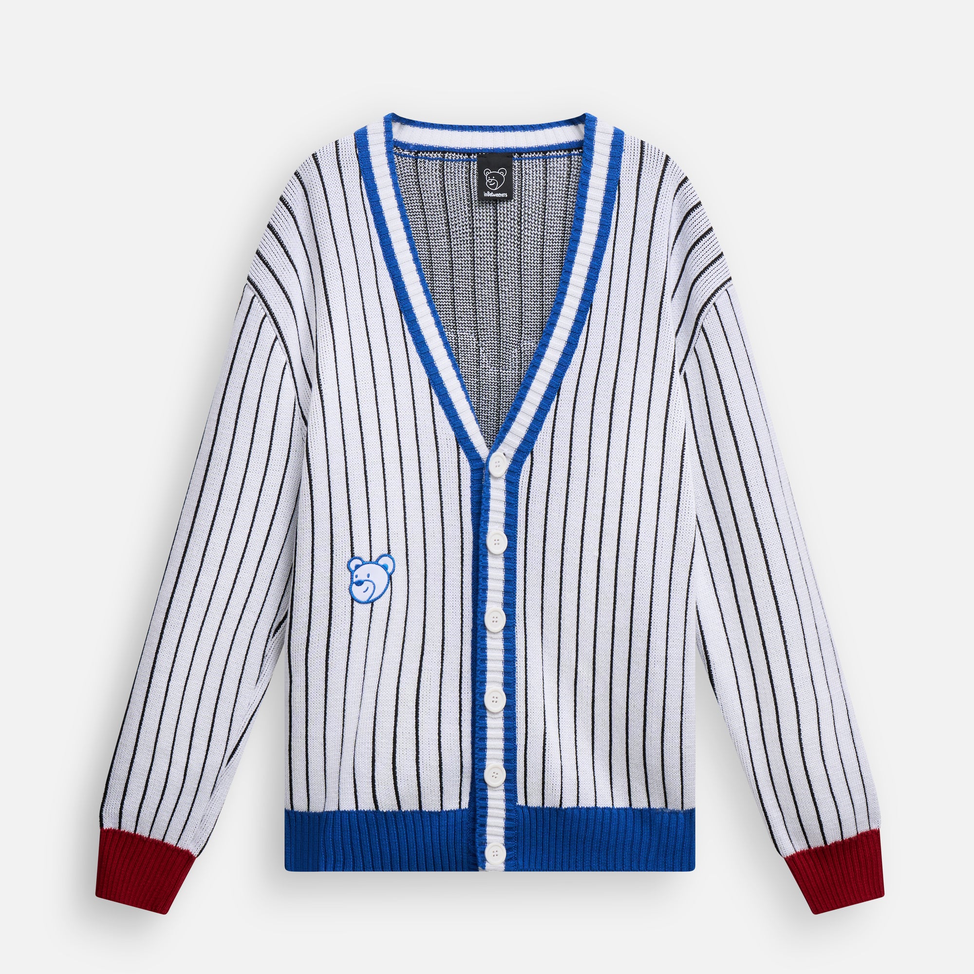 Blue Mascot Cardigan