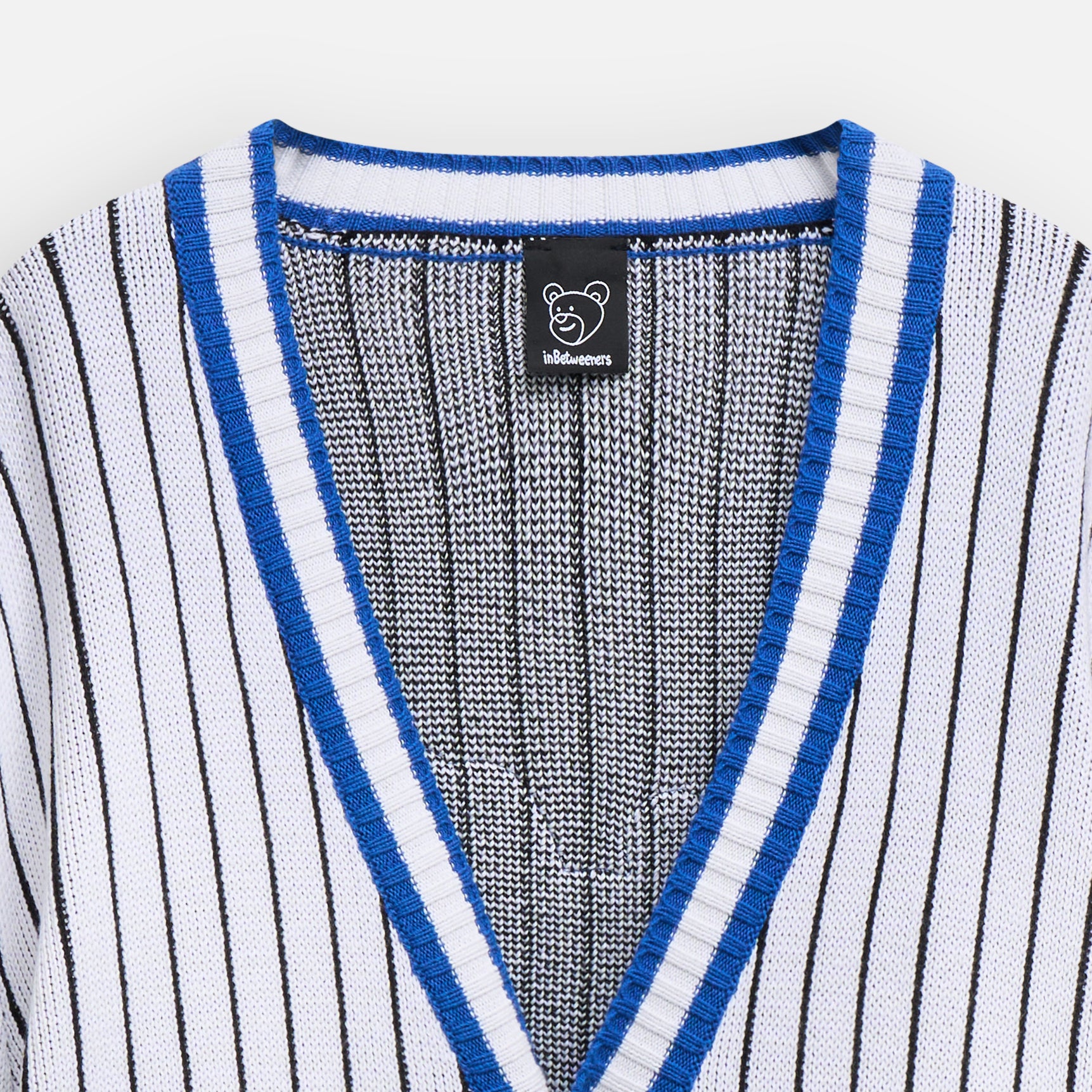 Blue Mascot Cardigan