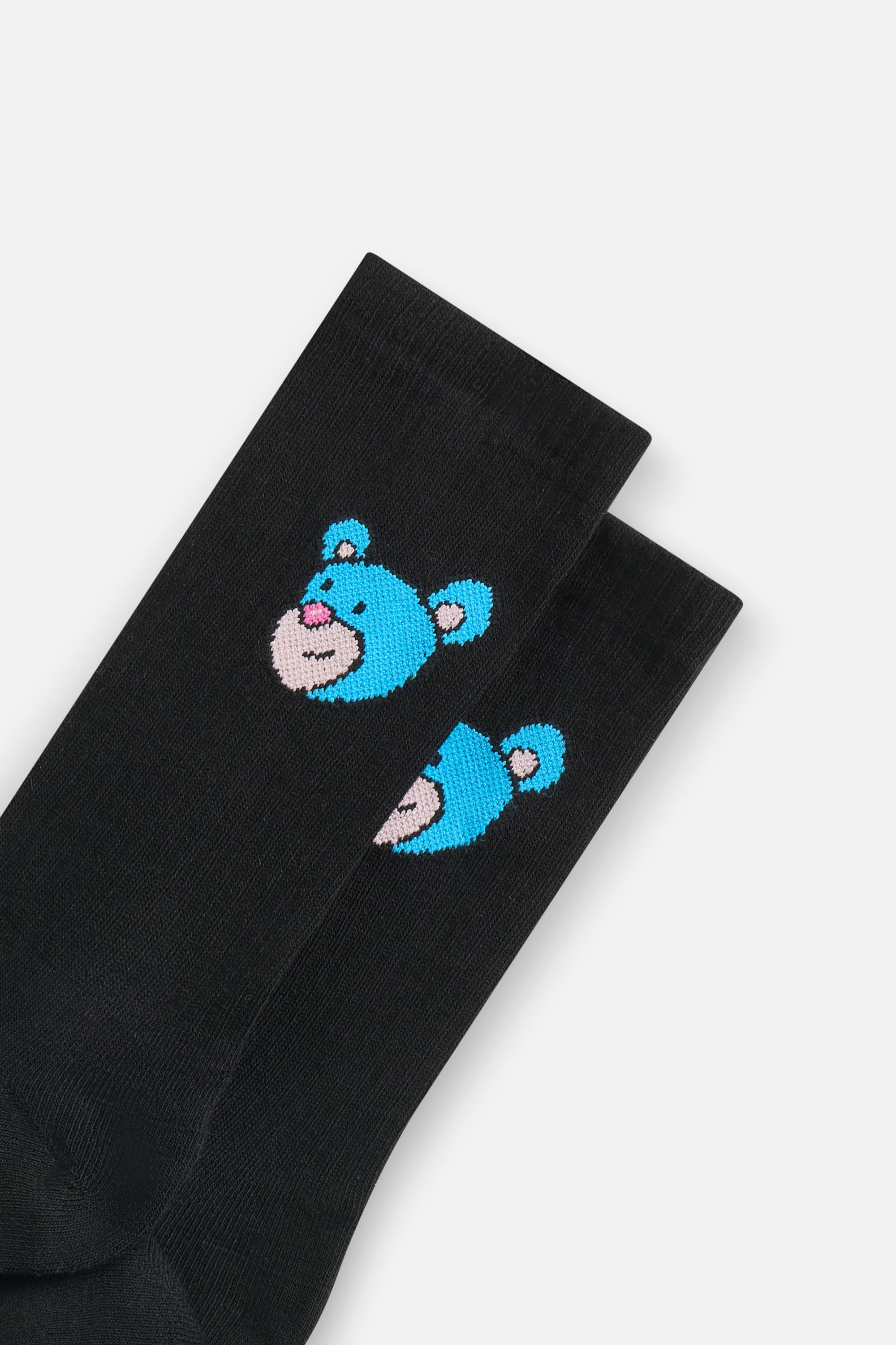 Blue Mascot Socks