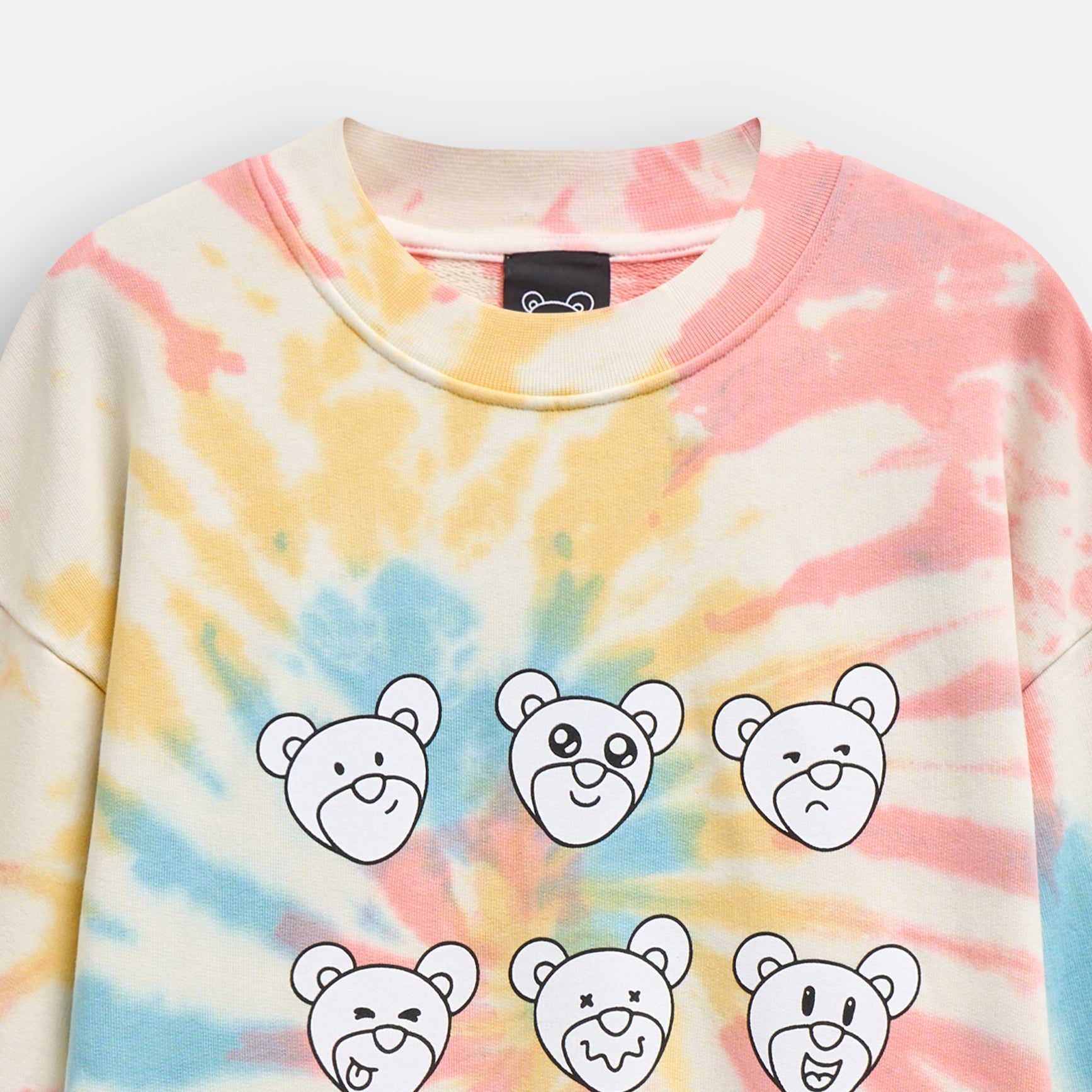 Tie Dye Bear Sweatshirt